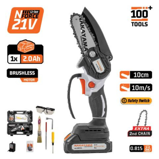 ΑΛΥΣΟΠΡ.ΜΠΑΤΑΡΙΑΣ NAKAYAMA EC1040 21V 1x2Ah 10EK 10M/S