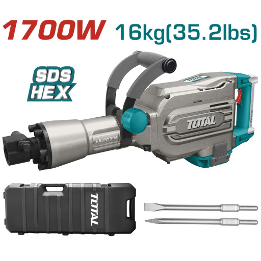 ΣΚΑΠΤΙΚΟ-ΚΑΤΕΔΑΦ SDS-HEX 1700W 45J 23KG TOTAL