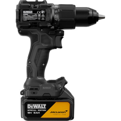 Dewalt McLaren DCD86MP2T-QW Κρουστικό Δραπανοκατσάβιδο 18V 2×5.0Ah (2)